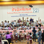โรงเรียนสาธิตมหาวิทยาลัยราชภัฏร้อยเอ็ด จัดพิธีปัจฉิมนิเทศและมอบประกาศนียบัตร ประจำปีการศึกษา 2567